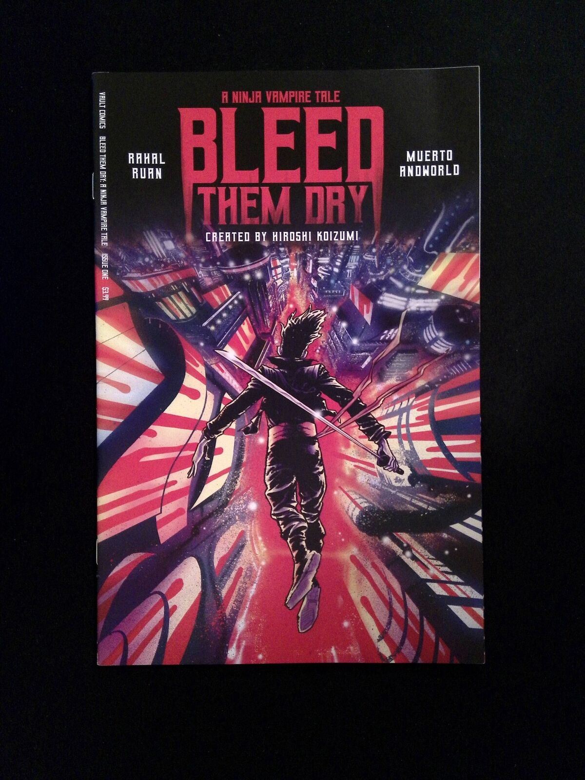 Bleed Them Dry #1C VAULT Comics 2020 NM- GORHAM VARIANT