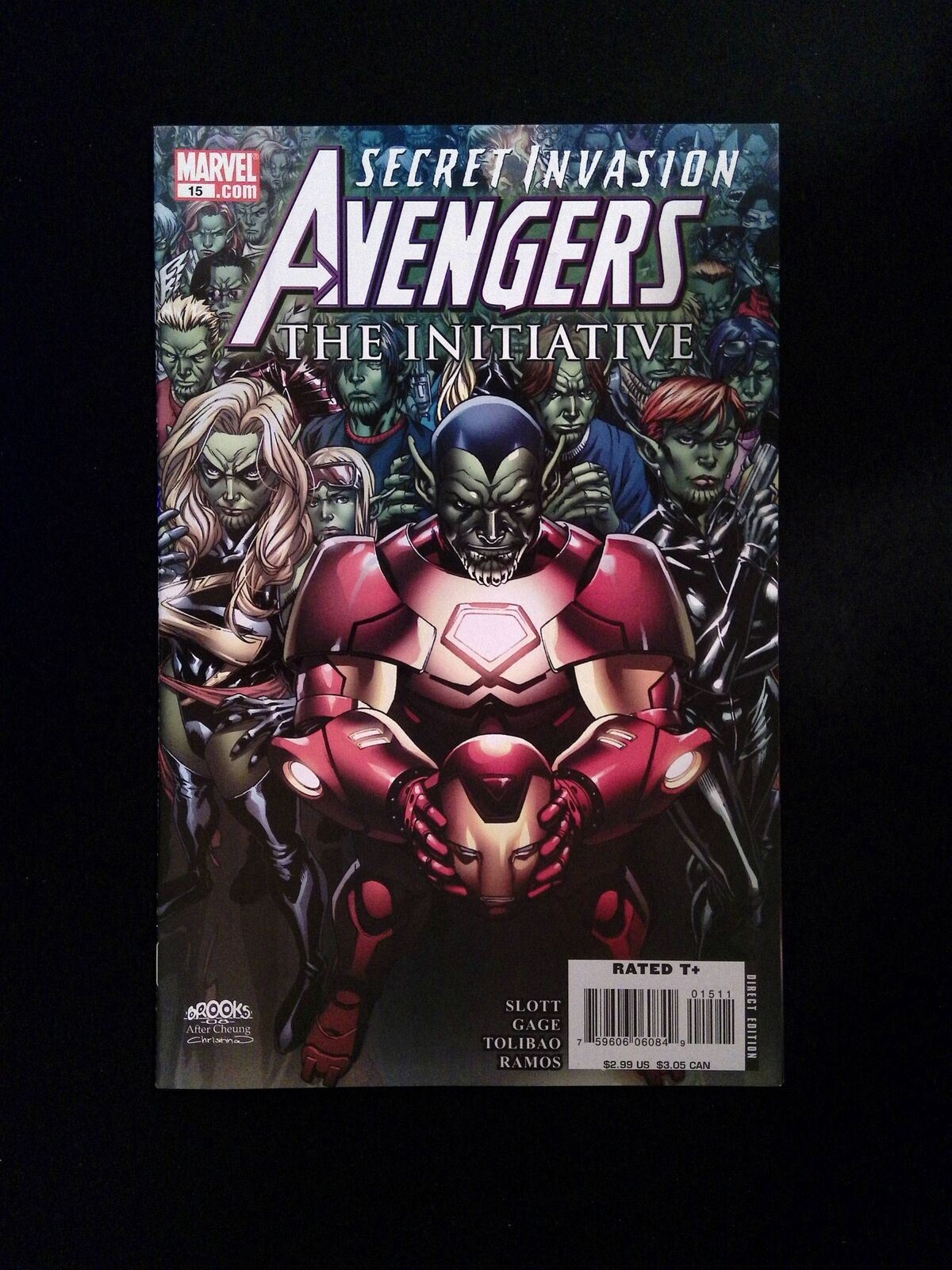 Initiative Avengers #15 MARVEL Comics 2008 NM-