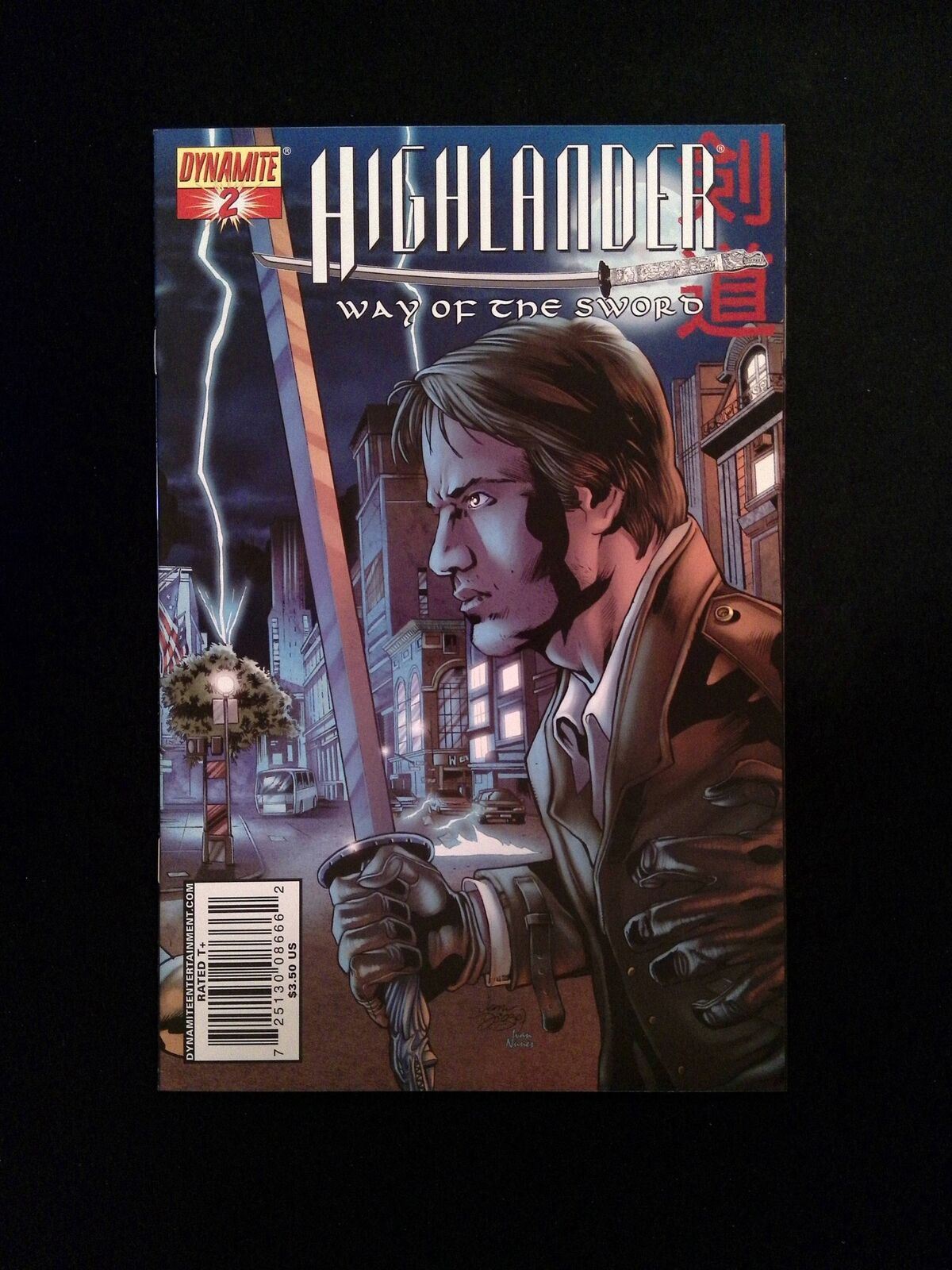 Highlander Way Of The Sword #2B DYNAMITE Comics 2008 NM VARIANT COVER