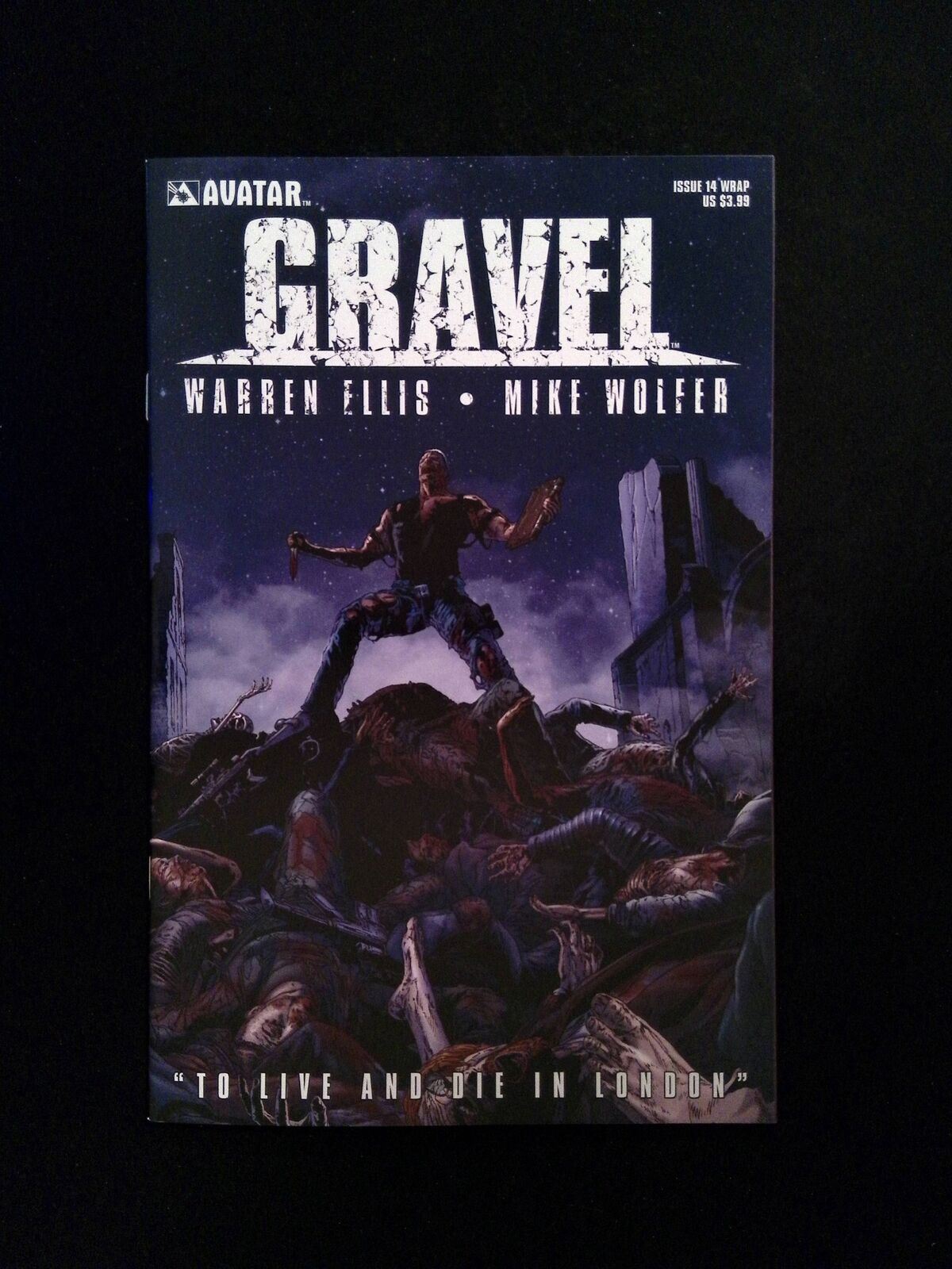 Gravel #14B AVATAR Comics 2009 NM+ JIMENEZ VARIANT