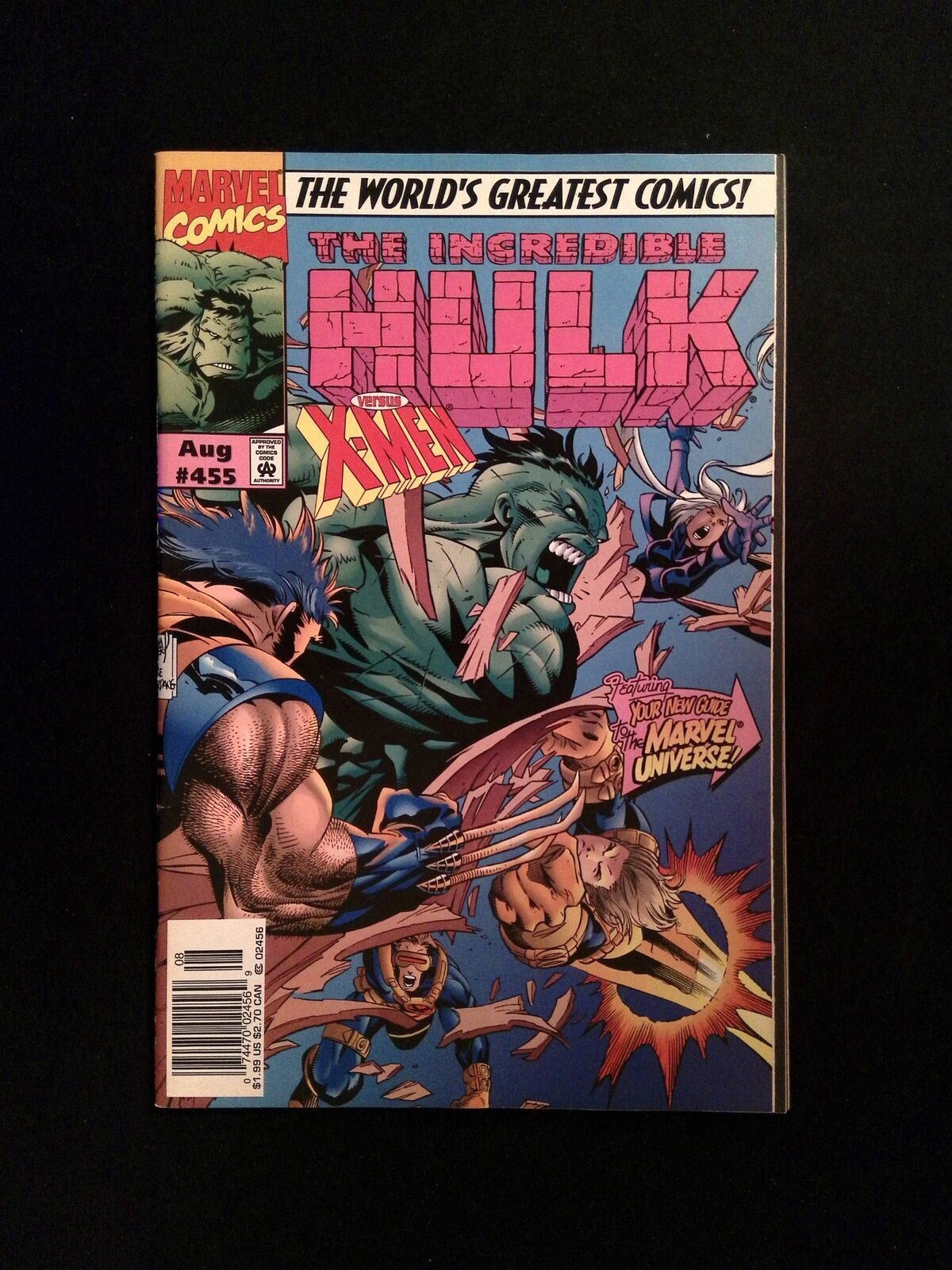 Incredible Hulk #455 Marvel Comics 1997 VF/NM Newsstand