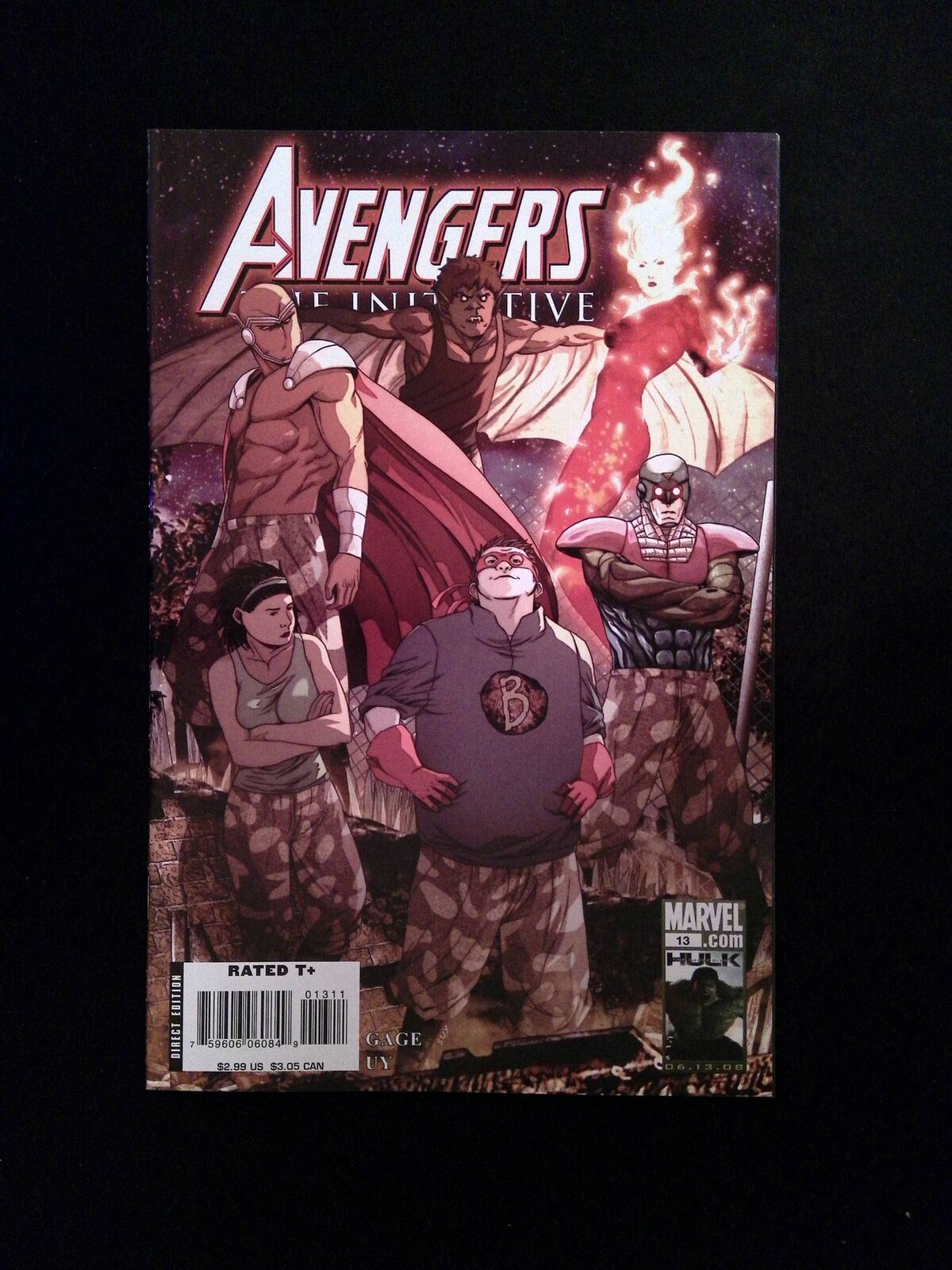 Initiative Avengers #13 MARVEL Comics 2008 NM-