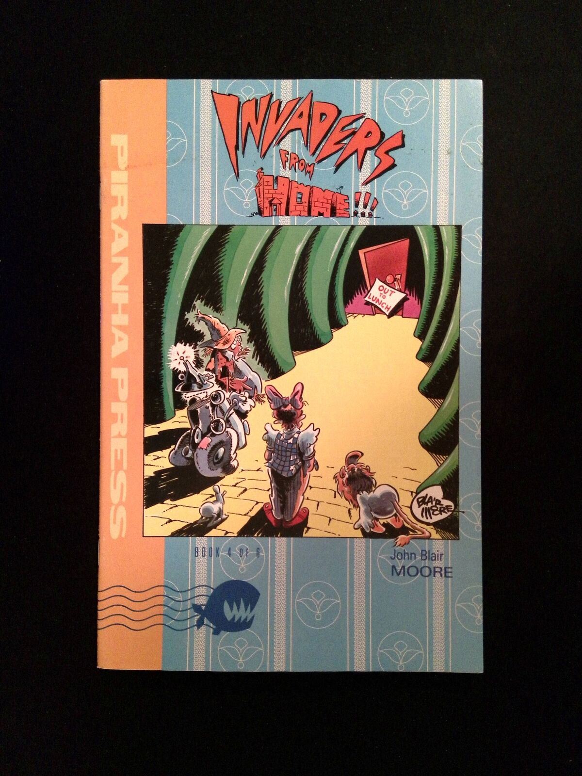 Invaders From Home #4 DC/PIRANHA/VERTIGO Comics 1990 VF+