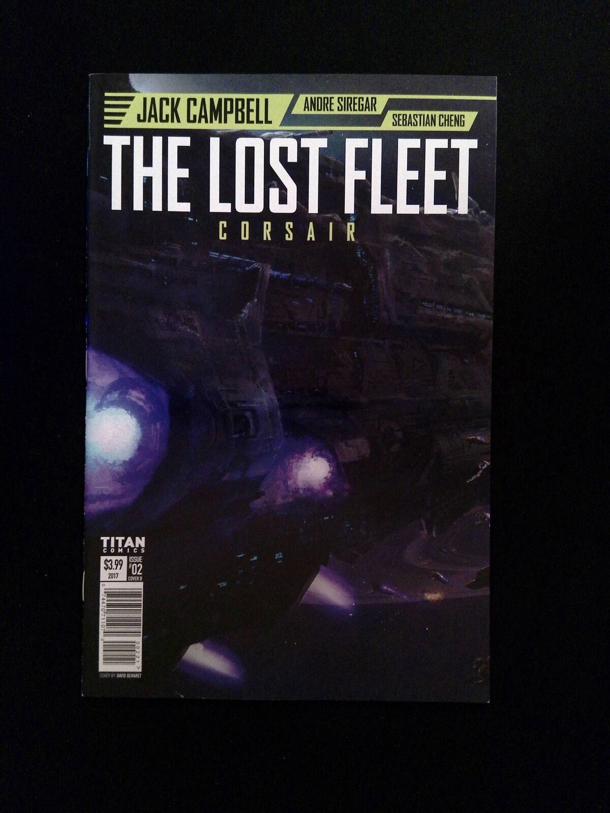 Lost Fleet Corsair #2B Titan Comics 2017 VF/NM Demaret Variant