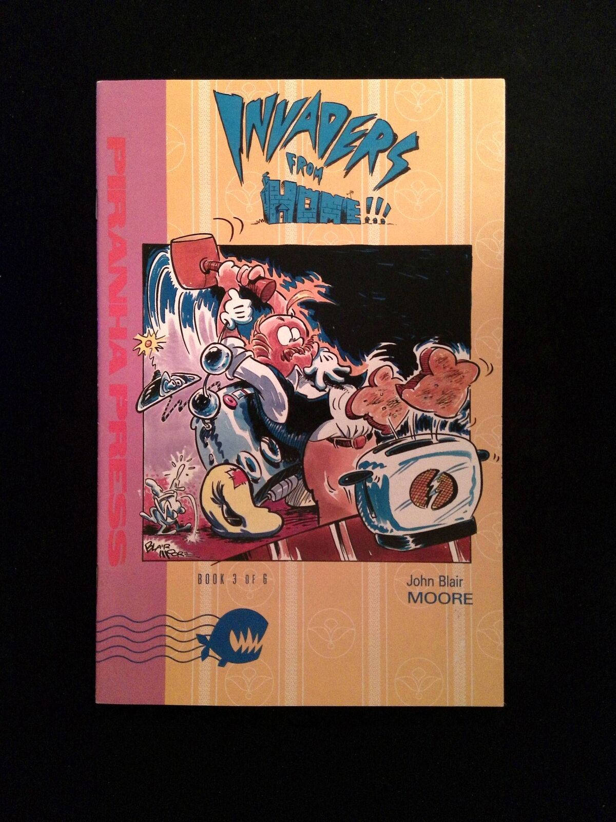 Invaders From Home #3 DC/PIRANHA/VERTIGO Comics 1990 VF+