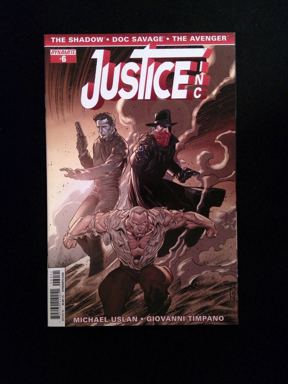 Justice Inc #6D DYNAMITE Comics 2015 VF/NM SYAF VARIANT