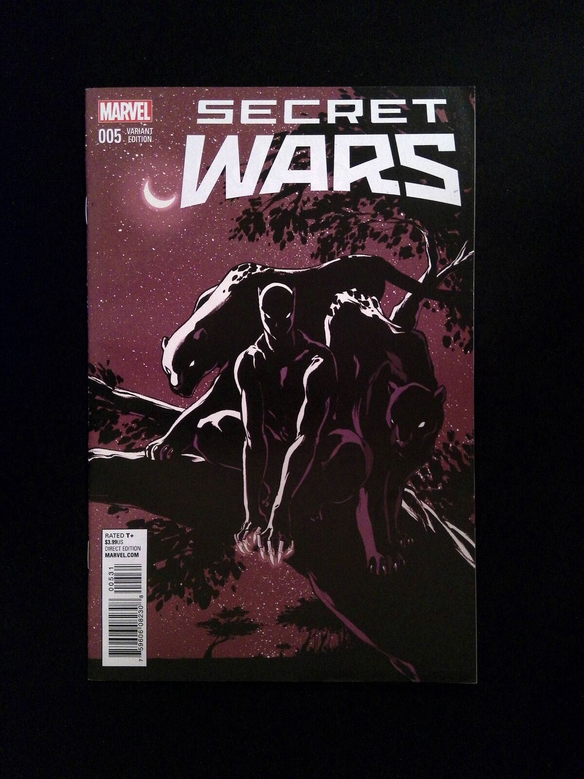 Secret Wars #5F (3rd Series) Marvel 2015 NM Limited Variant By Sophie Campbell