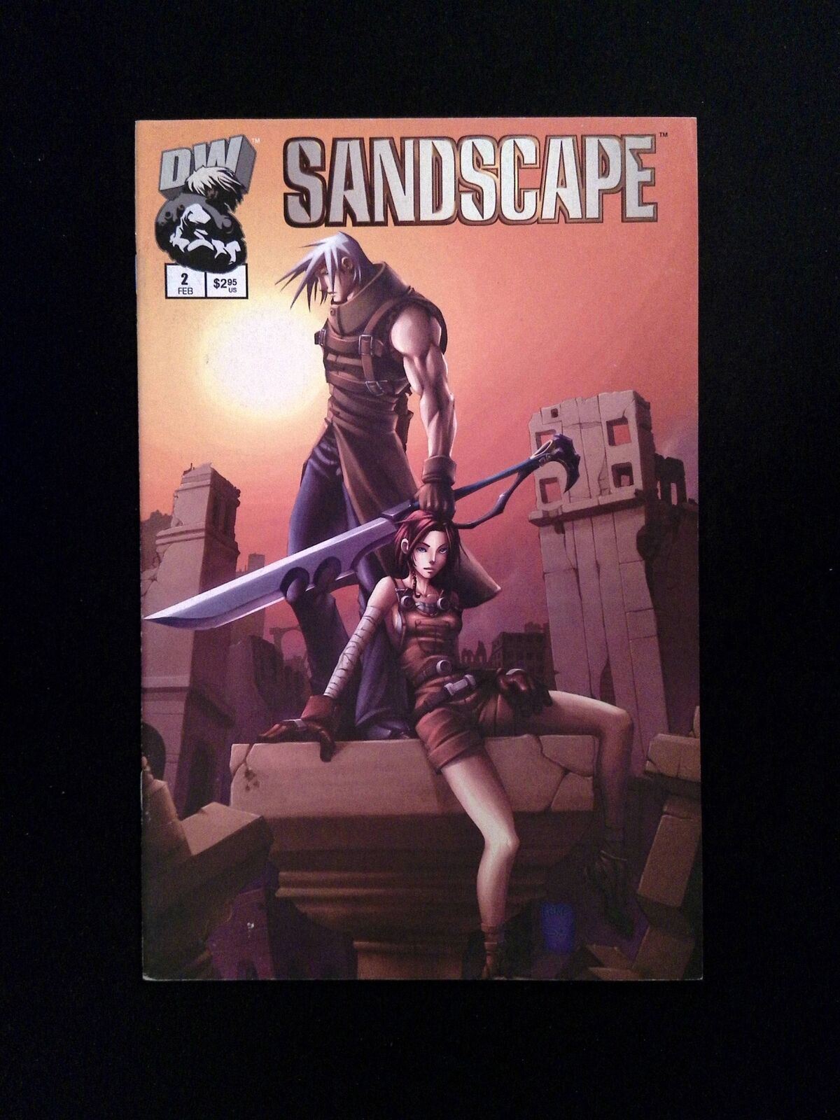 Sandscape #2 Dreamwave Comics 2003 VF+