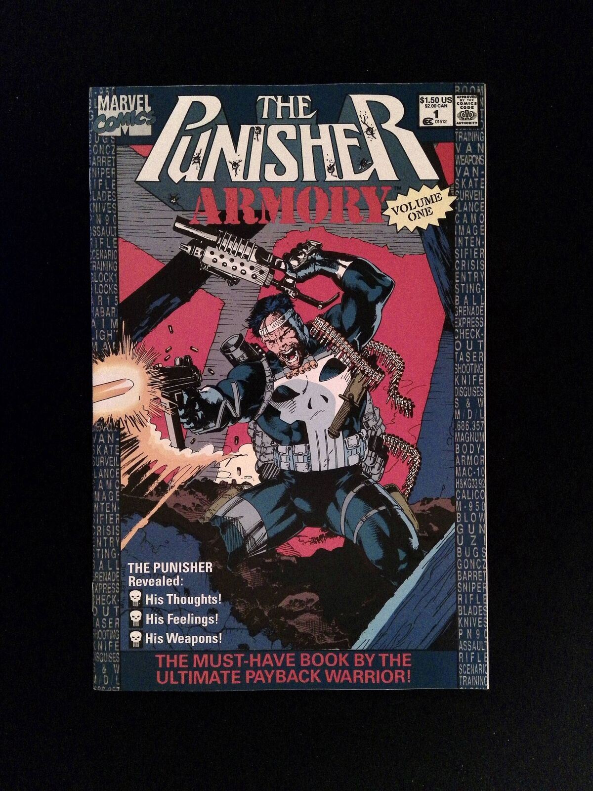 Punisher Armory #1 MARVEL Comics 1990 VF/NM