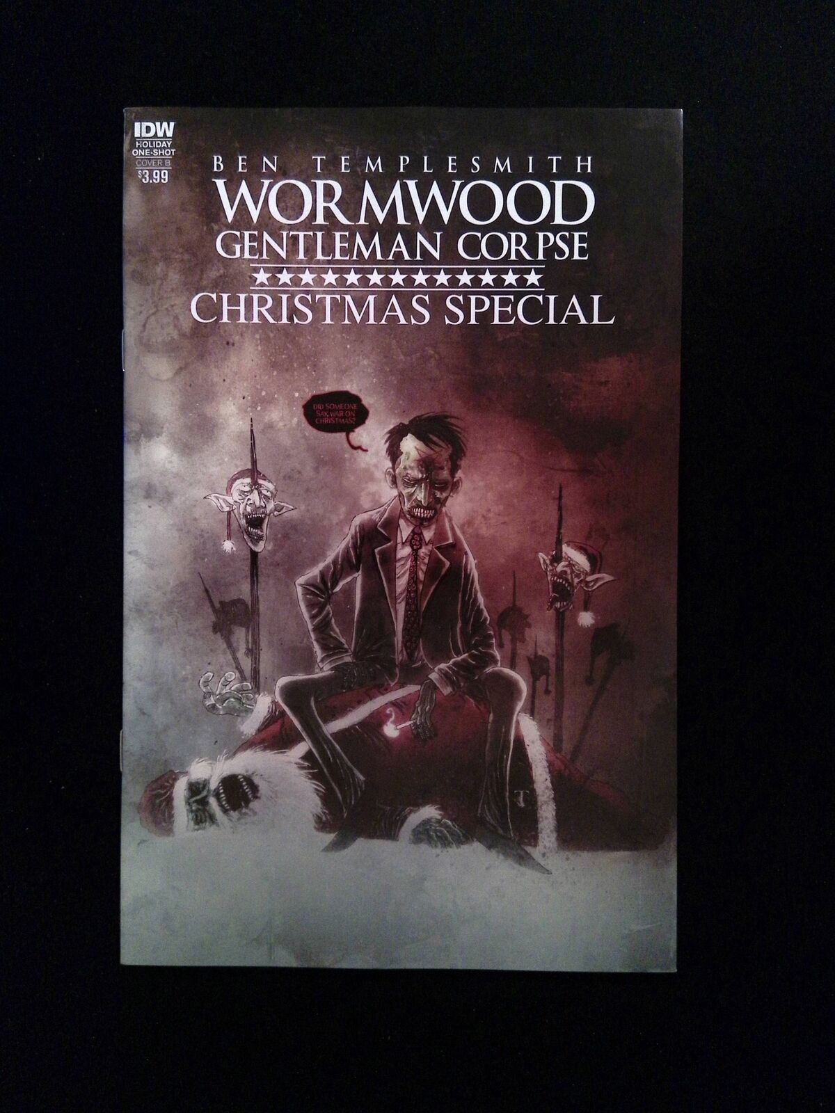 Wormwood Gentleman Corpse Christmas Special #1B IDW Comics 2017 NM Templesmith