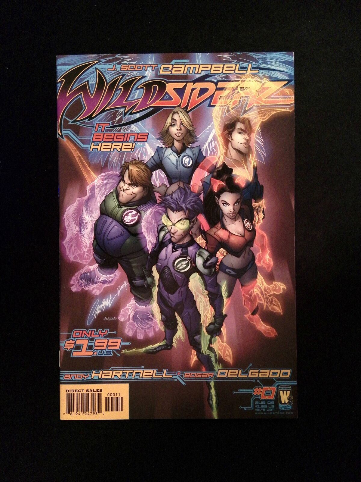 Wildsiderz #0 DC/WILDSTORM Comics 2005 VF+