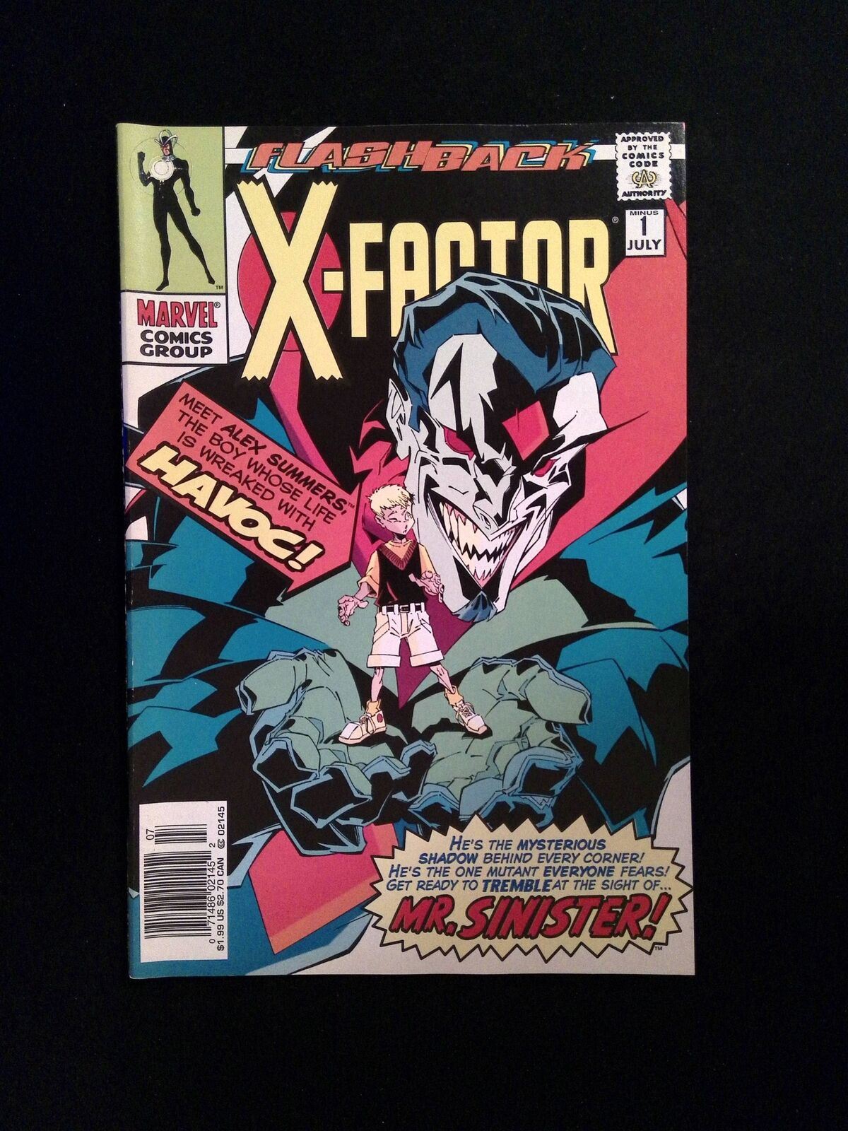X-Factor #-1 Marvel Comics 1997 VF+ Newsstand