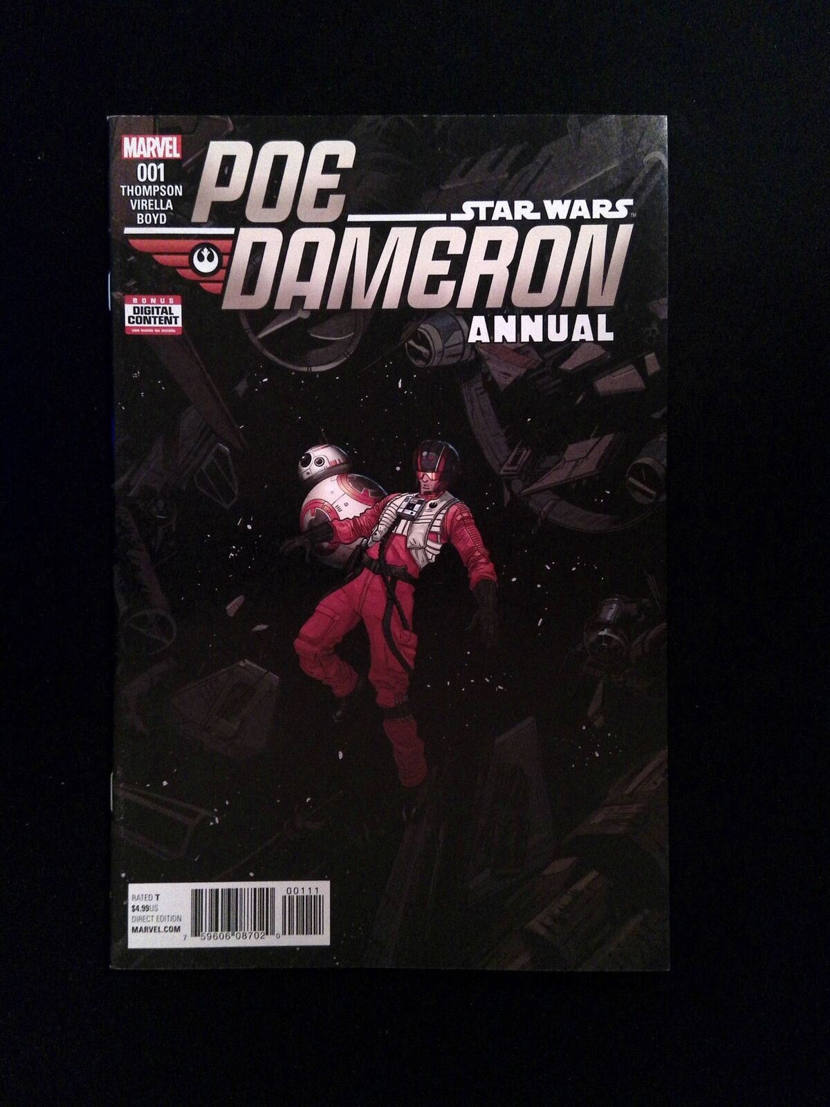 Star Wars Poe Dameron Annual #1 Marvel Comics 2017 NM-