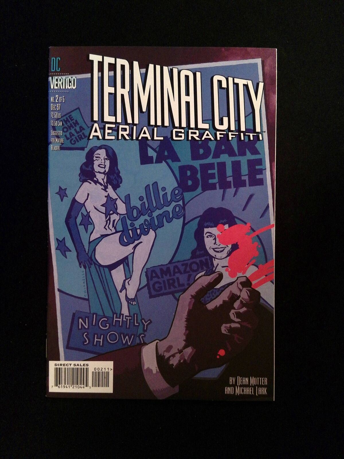 Terminal City Aerial Graffiti #2 DC/Vertigo Comics 1997 NM-
