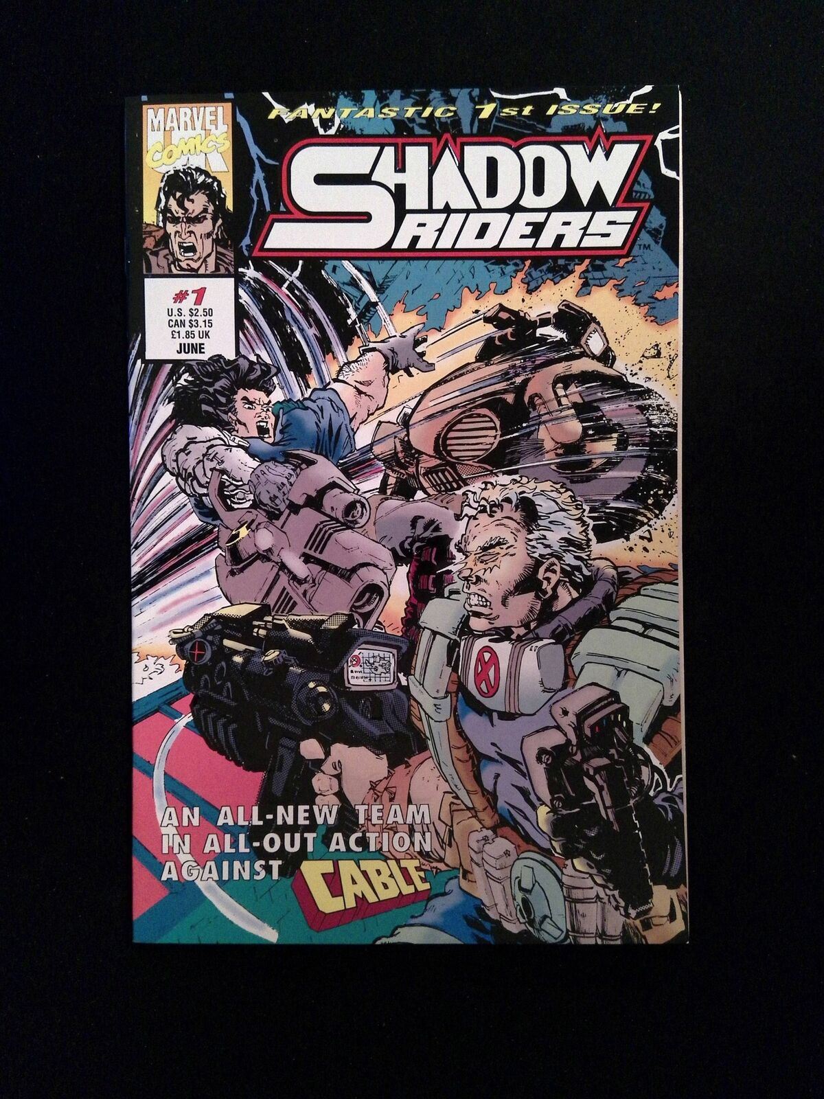 Shadow Riders #1 Marvel Comics 1993 NM+