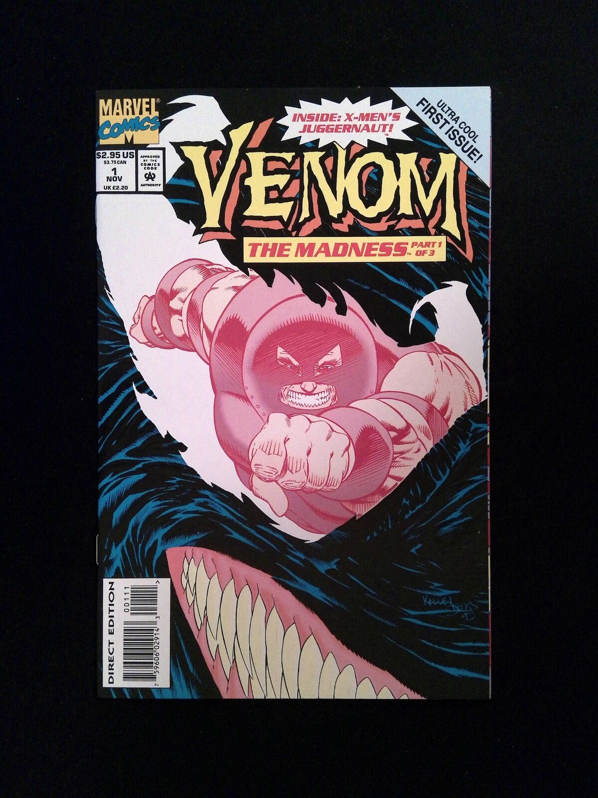 Venom The Madness #1 MARVEL Comics 1993 VF+