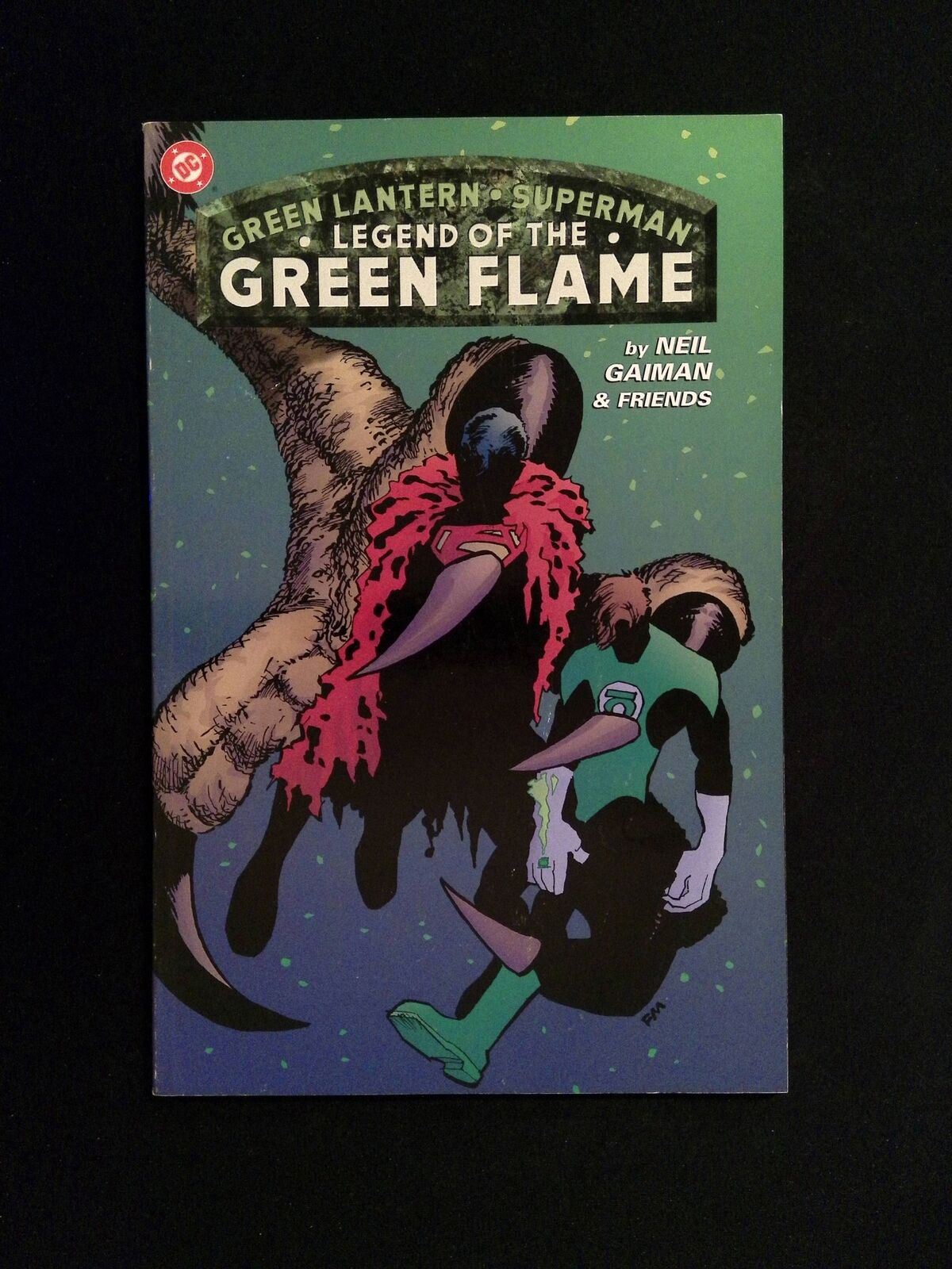 Green Lantern Superman Legends of the Green Flame #1 DC 2000 NM Variant