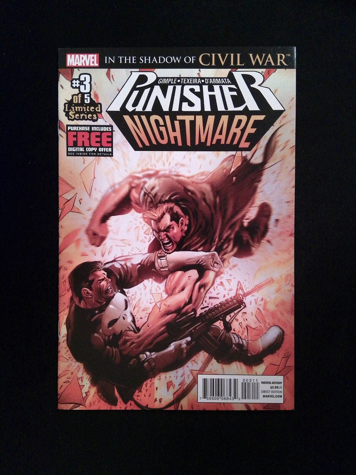 Punisher Nightmare #3 MARVEL Comics 2013 NM-