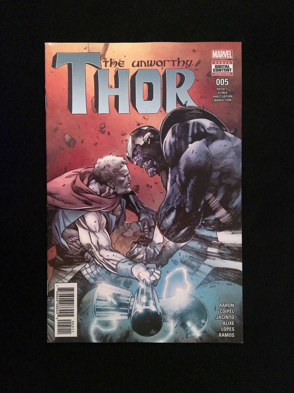 Unworthy Thor #5 MARVEL Comics 2017 VF/NM