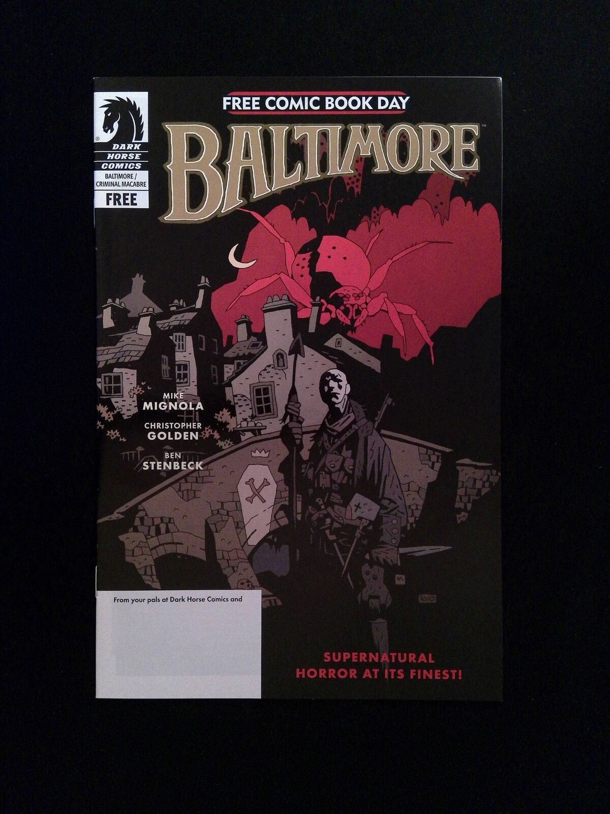 Baltimore Criminal Macabre FCBD #0 DARK HORSE Comics 2011 VF/NM