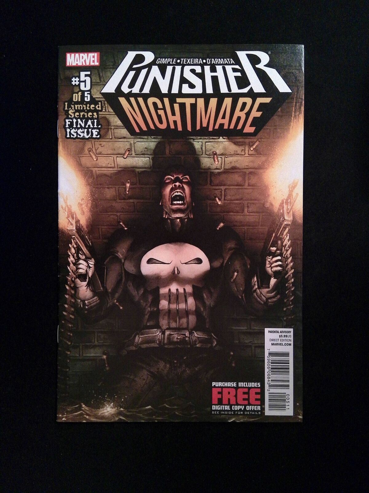 Punisher Nightmare #5 MARVEL Comics 2013 VF+