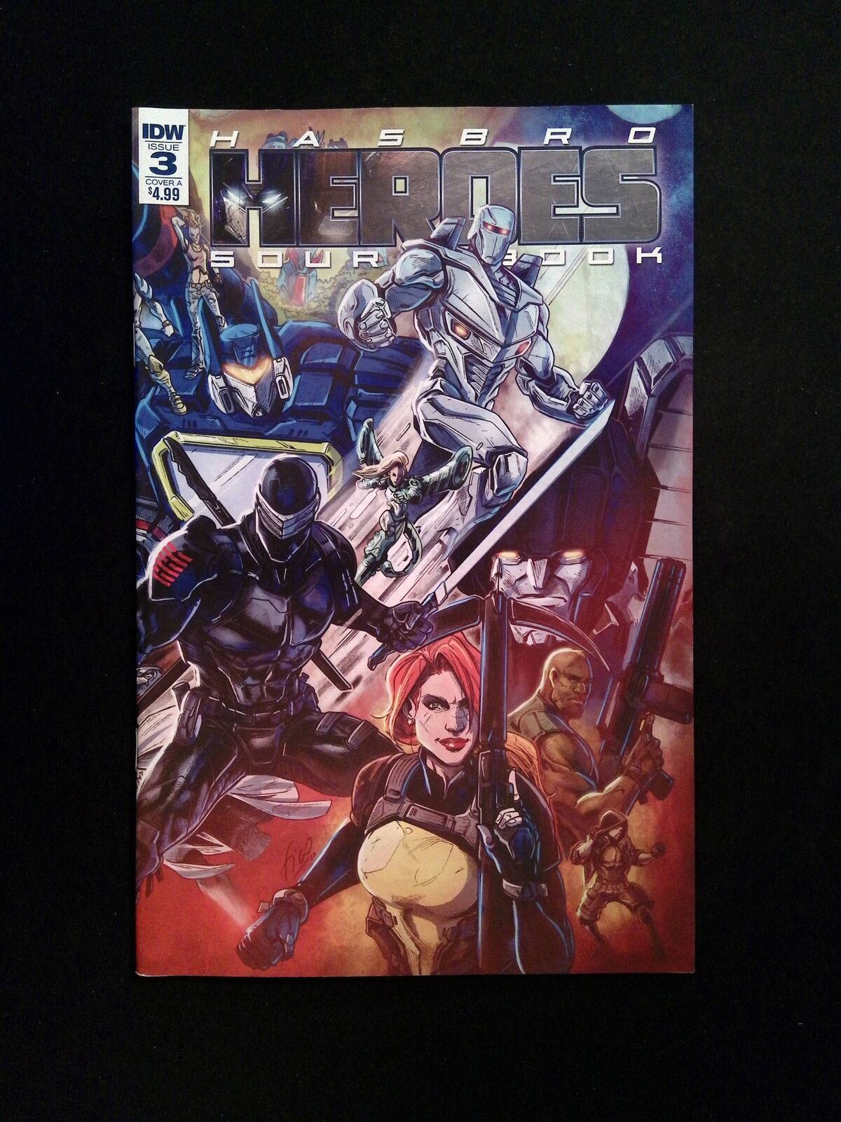 Hasbro Heroes Soucerbook #3 IDW Comics 2017 NM+