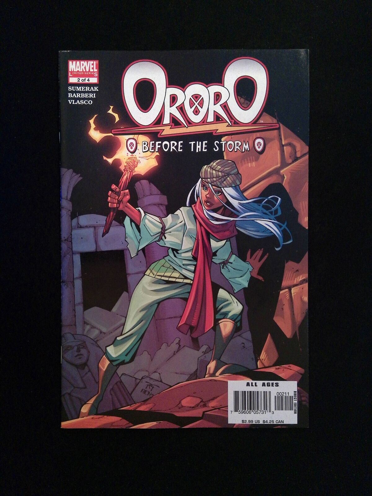 Ororo Before The Storm #2 MARVEL Comics 2005 VF+