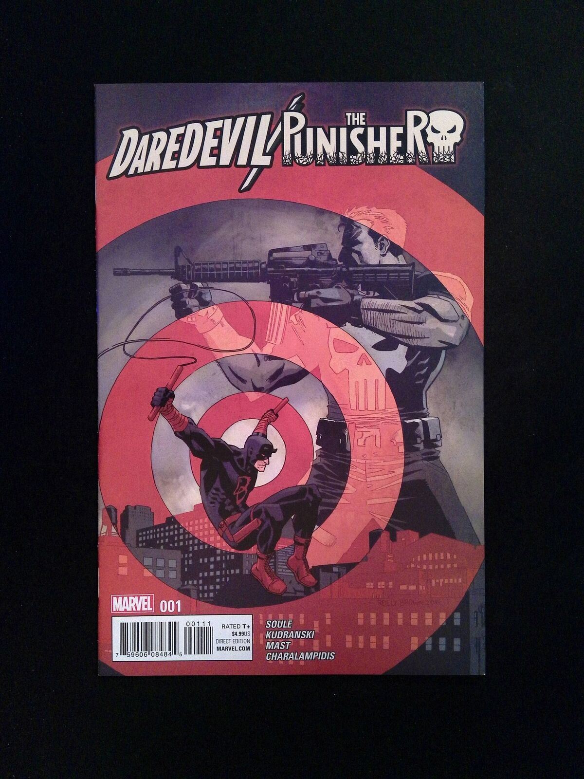 Daredevil Punisher #1 Marvel Comics 2016 NM