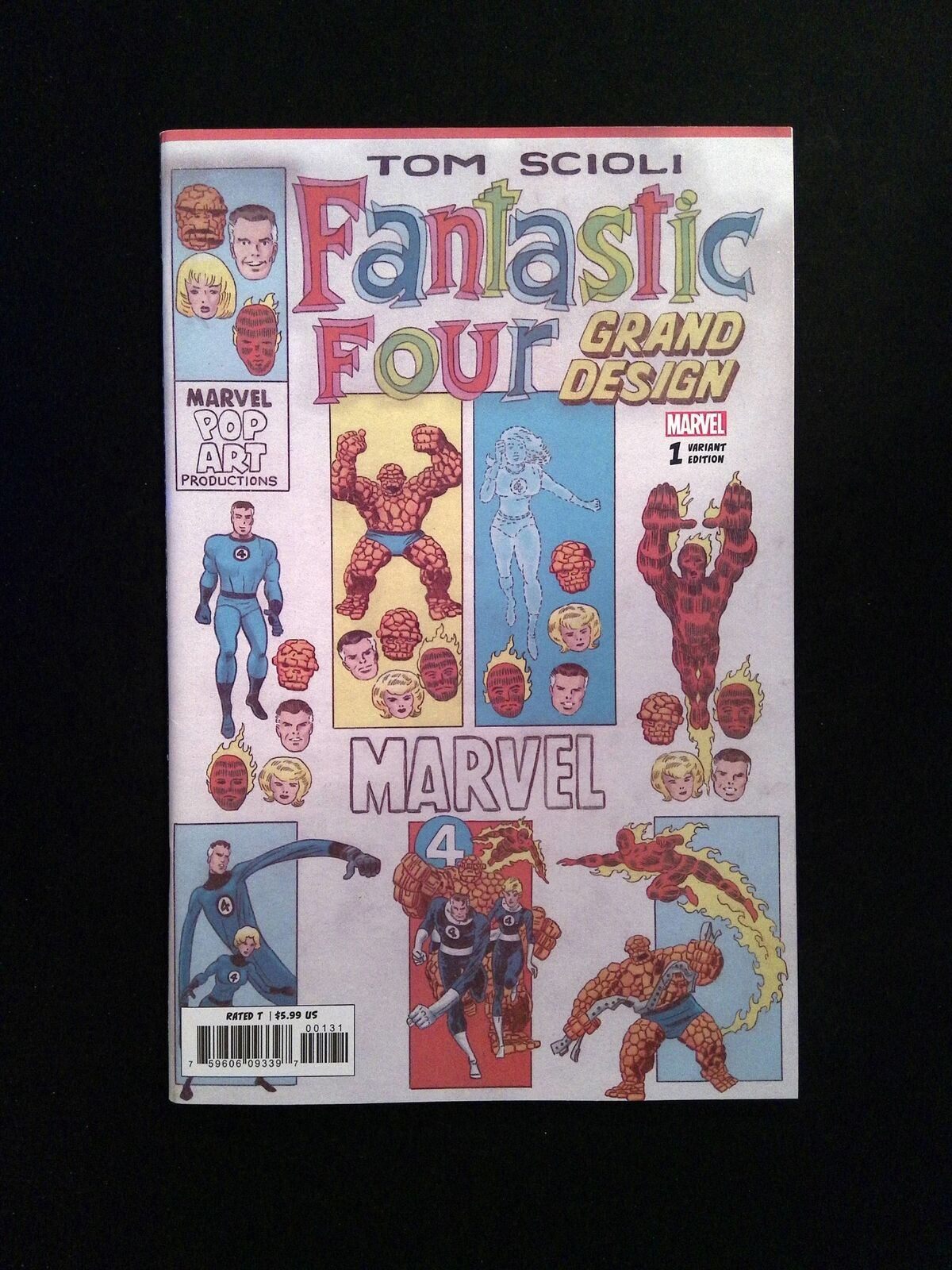 Fantastic Four Grand Design #1C Marvel Comics 2019 NM Scioli Variant