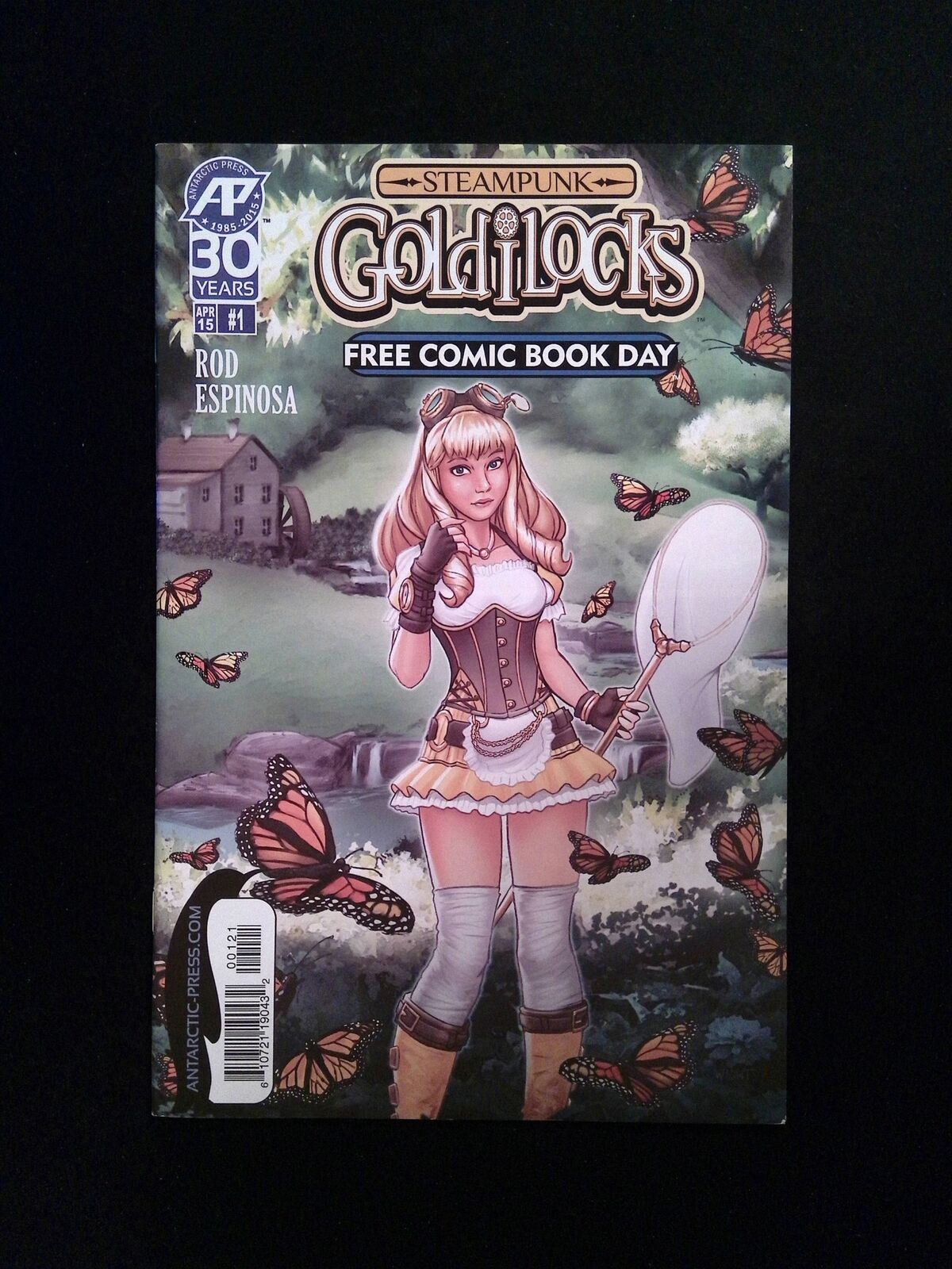 Steampunk Goldilocks FCBD #1 ANTERTIC PRESS Comics 2015 NM-