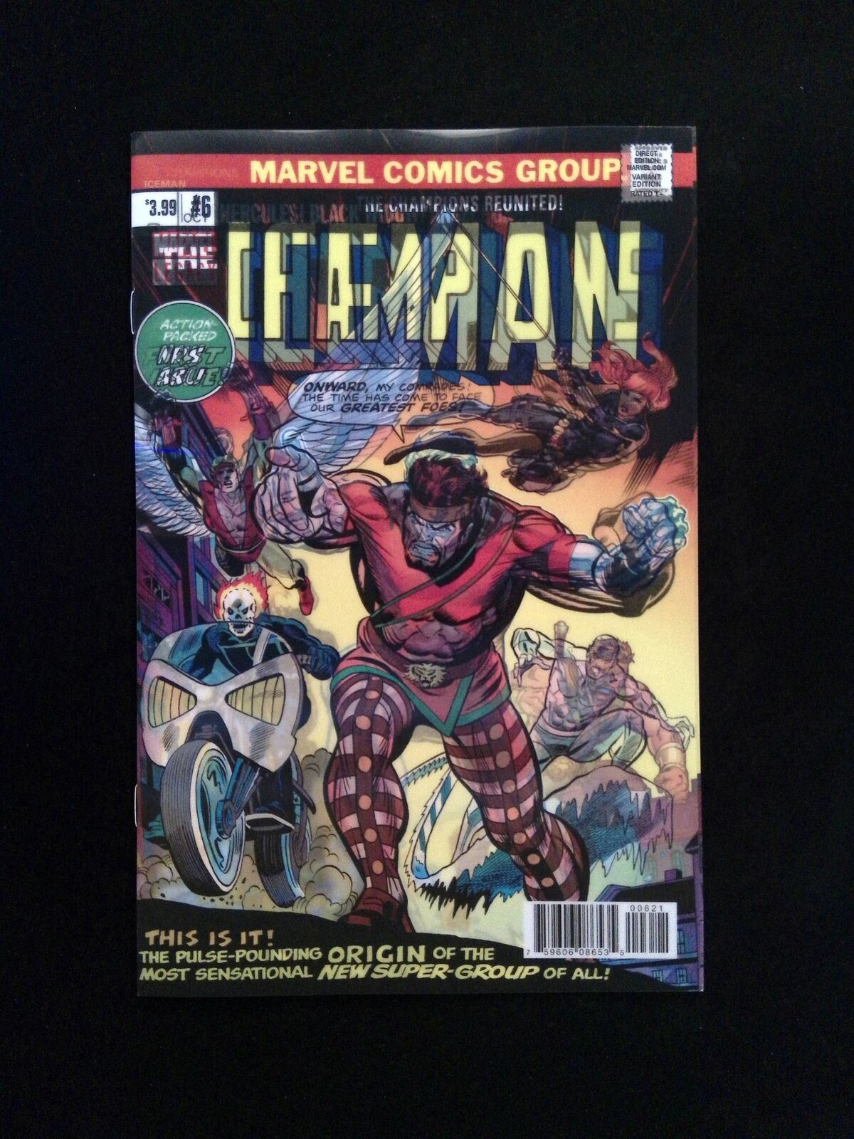 ICEMAN #6 MARVEL Comics 2017 NM+ VARIANT EDITION