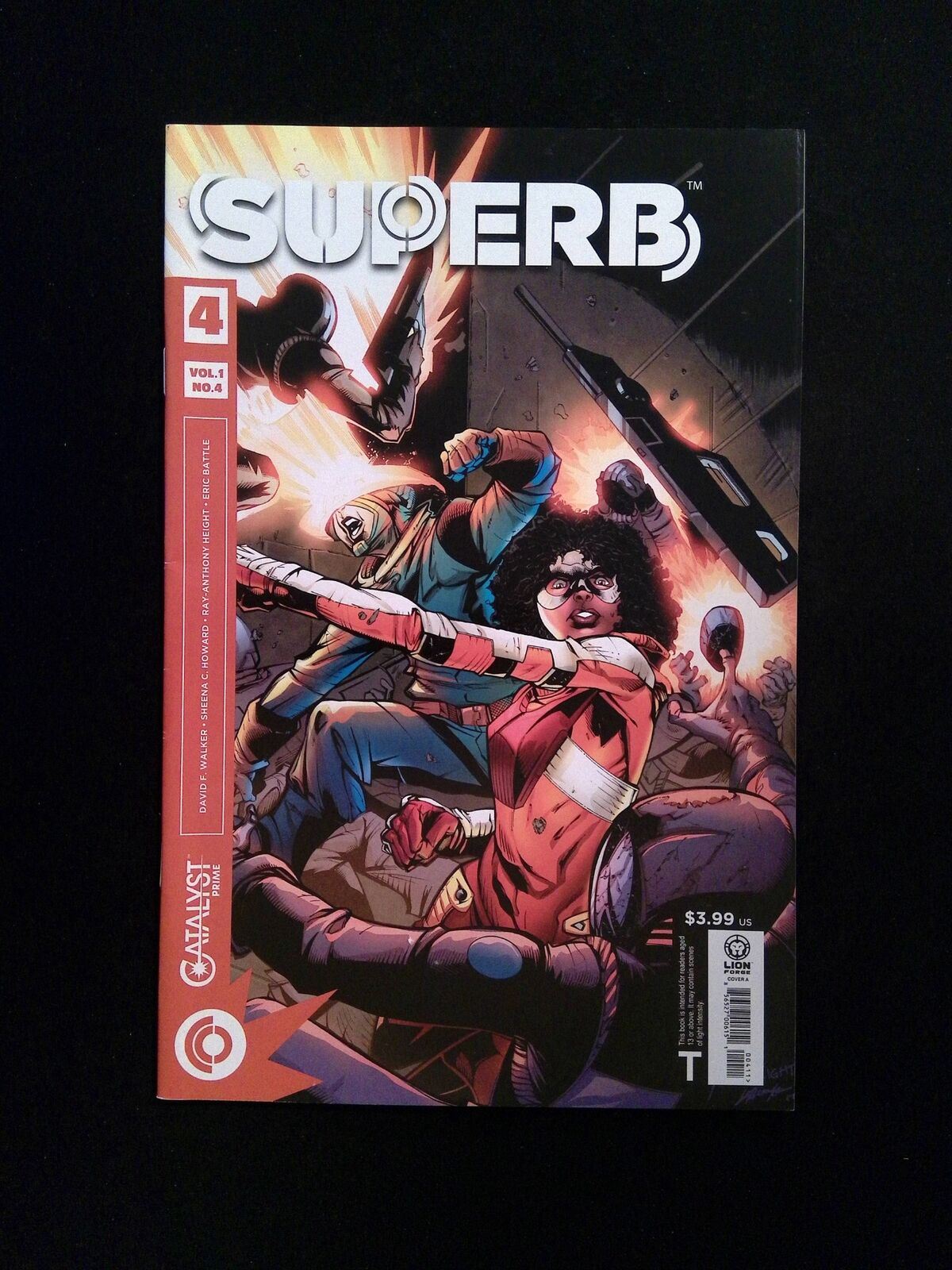 Superb Catalyst Prime #4 LION Comics 2017 VF+