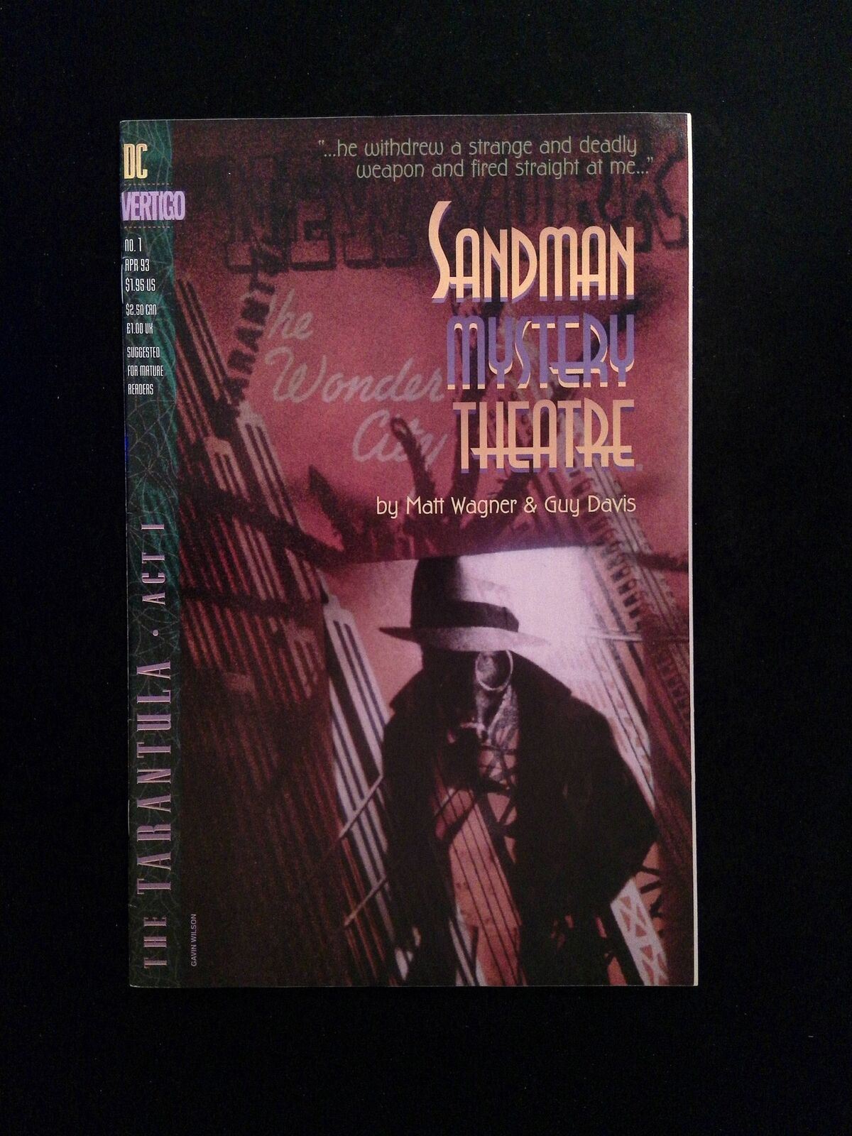 Sandman Mystery Theatre #1 DC/VERTIGO Comics 1993 VF+