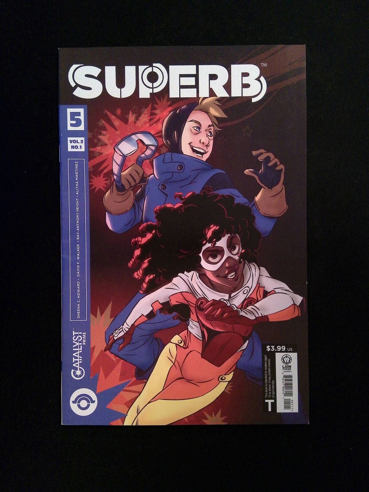 Superb Catalyst Prime #5 LION Comics 2017 VF+