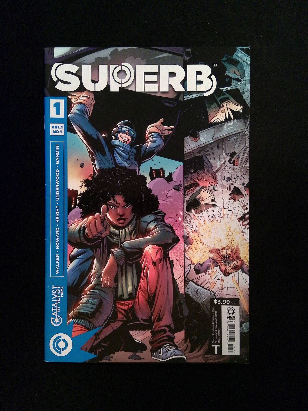 Superb Catalyst Prime #1 LION Comics 2017 VF+