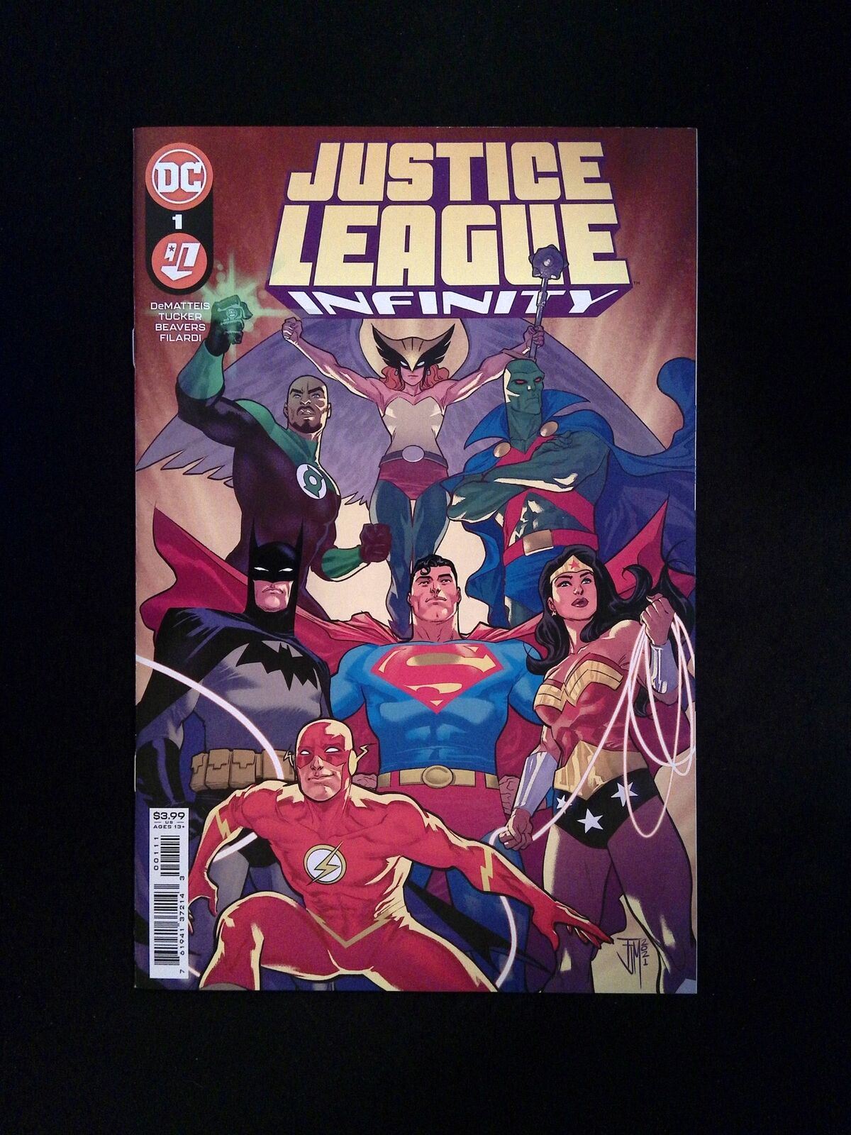 Justice League Infinity #1A DC Comics 2021 NM-