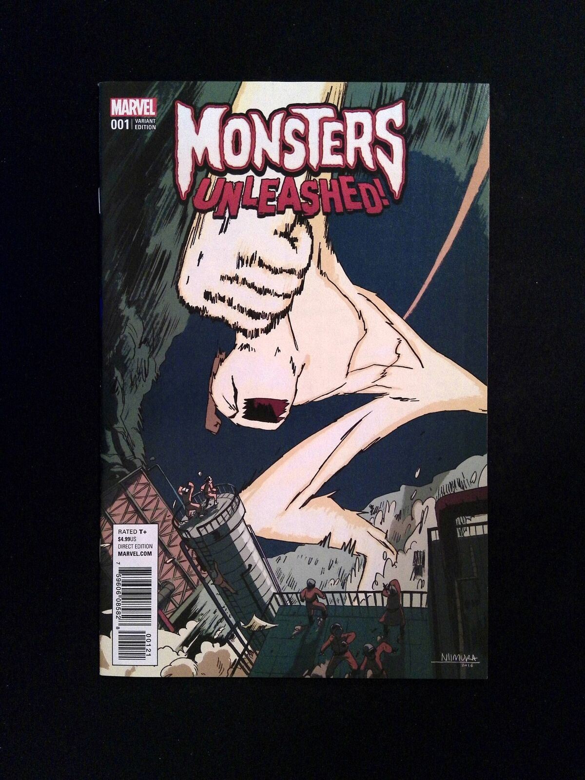 Monsters Unleashed #1B MARVEL Comics 2017 NM Variant