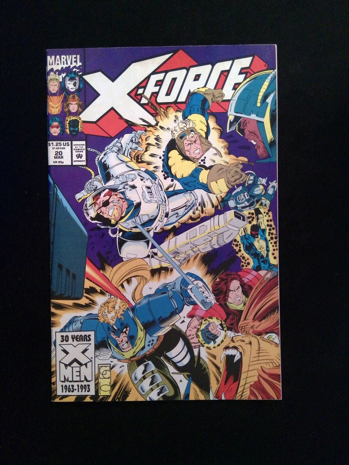 X-Force #20 MARVEL Comics 1993 VF+