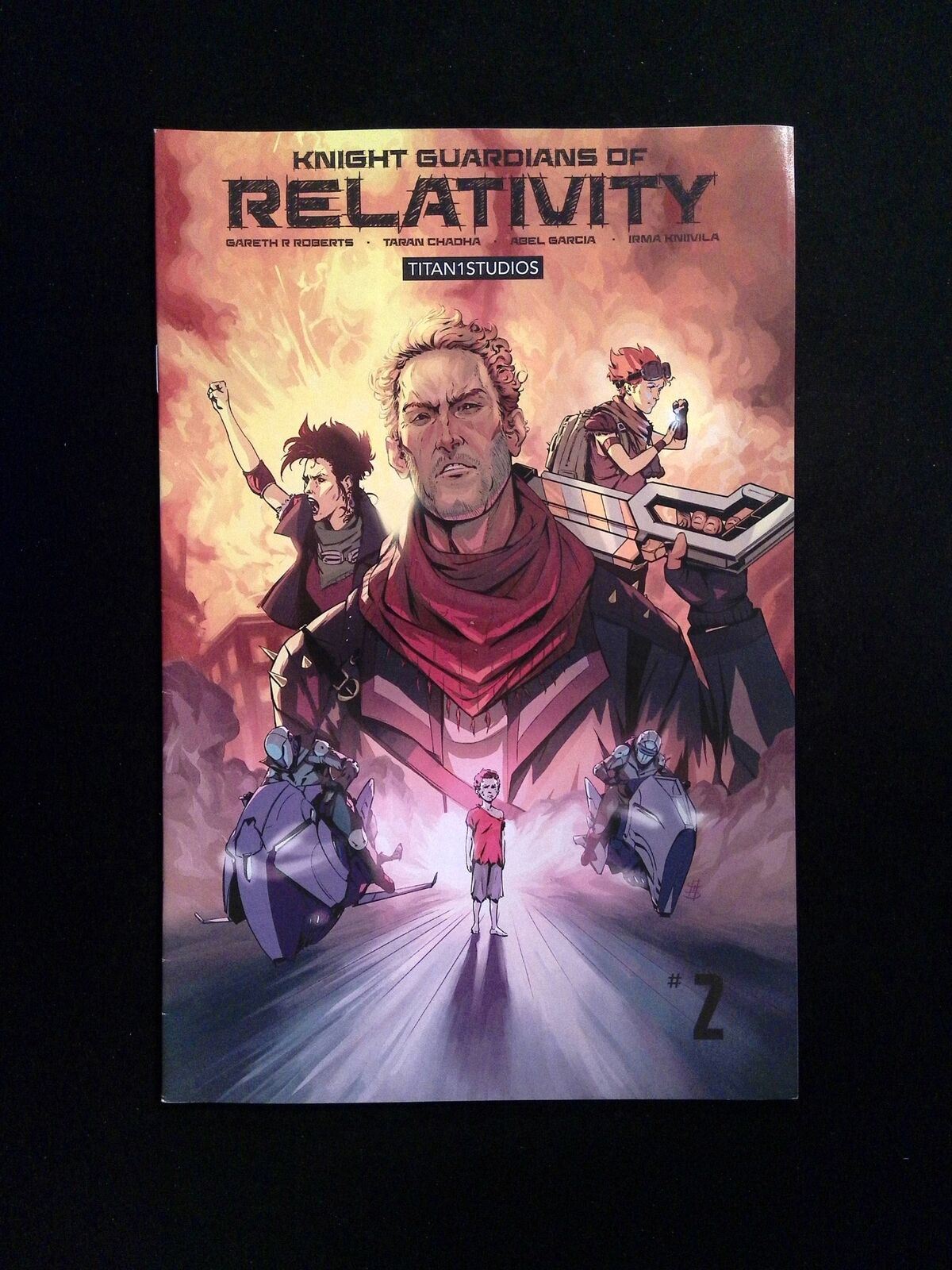 Knight Guardians Of Relativity #2 TITAN STUDIOS Comics 2017 VF+