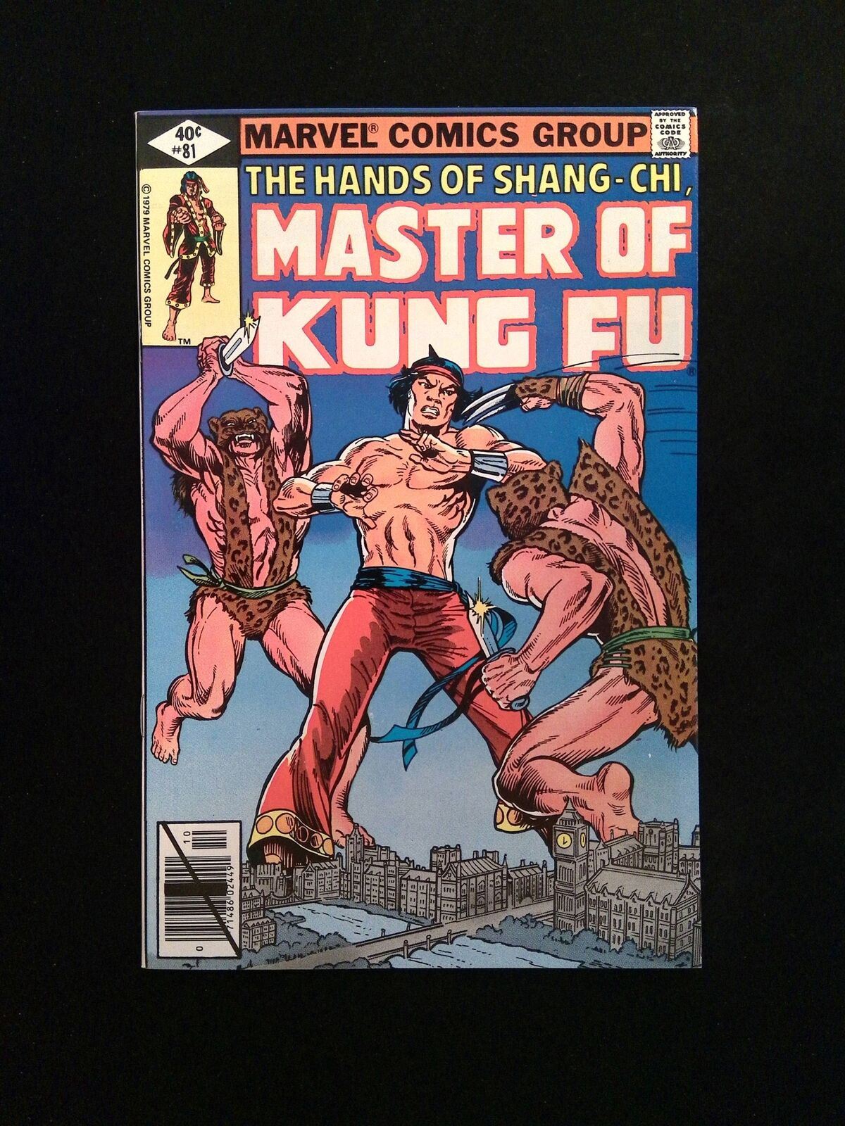 Master Of Kung Fu #81 Marvel Comics 1979 VF/NM Newsstand WHITMAN VARIANT