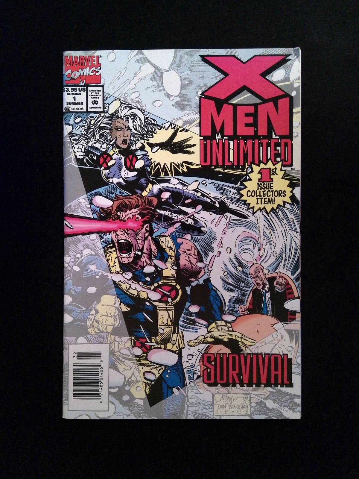 X-Men Unlimited #1DF.SIGNED.B MARVEL Comics 1993 VF/NM