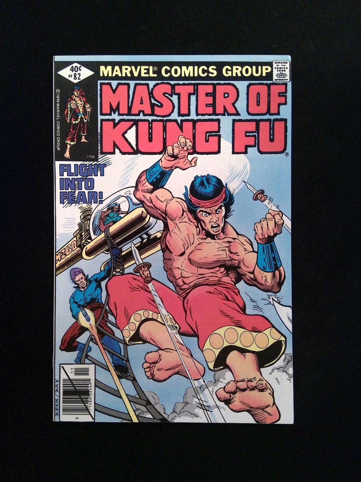 Master Of Kung Fu #82 Marvel Comics 1979 VF/NM Newsstand WHITMAN VARIANT