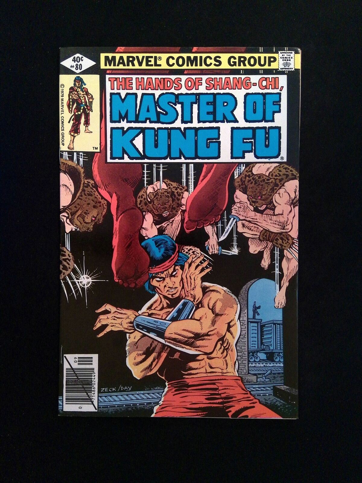Master Of Kung Fu #80 Marvel Comics 1979 VF/NM Newsstand WHITMAN VARIANT