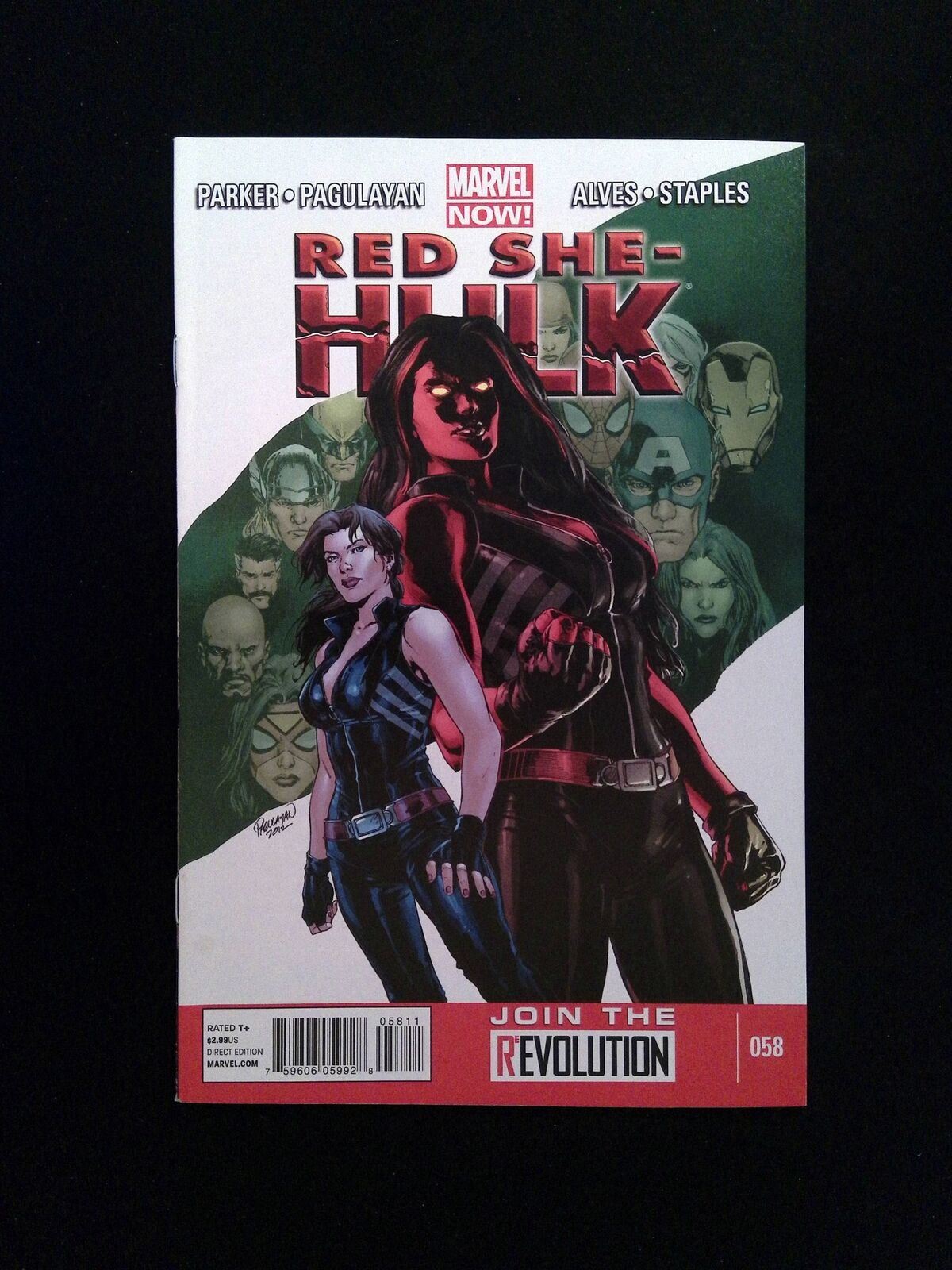 Red She-Hulk #58 MARVEL Comics 2012 NM-