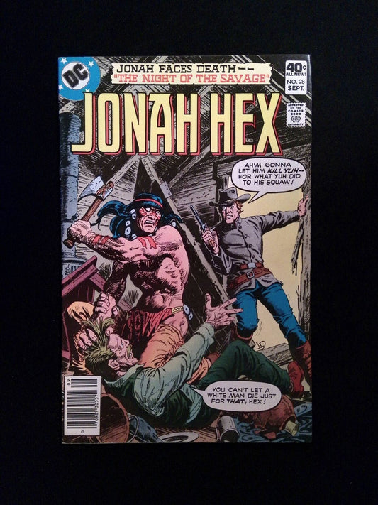 Jonah Hex #28  DC Comics 1979 VF+ NEWSSTAND