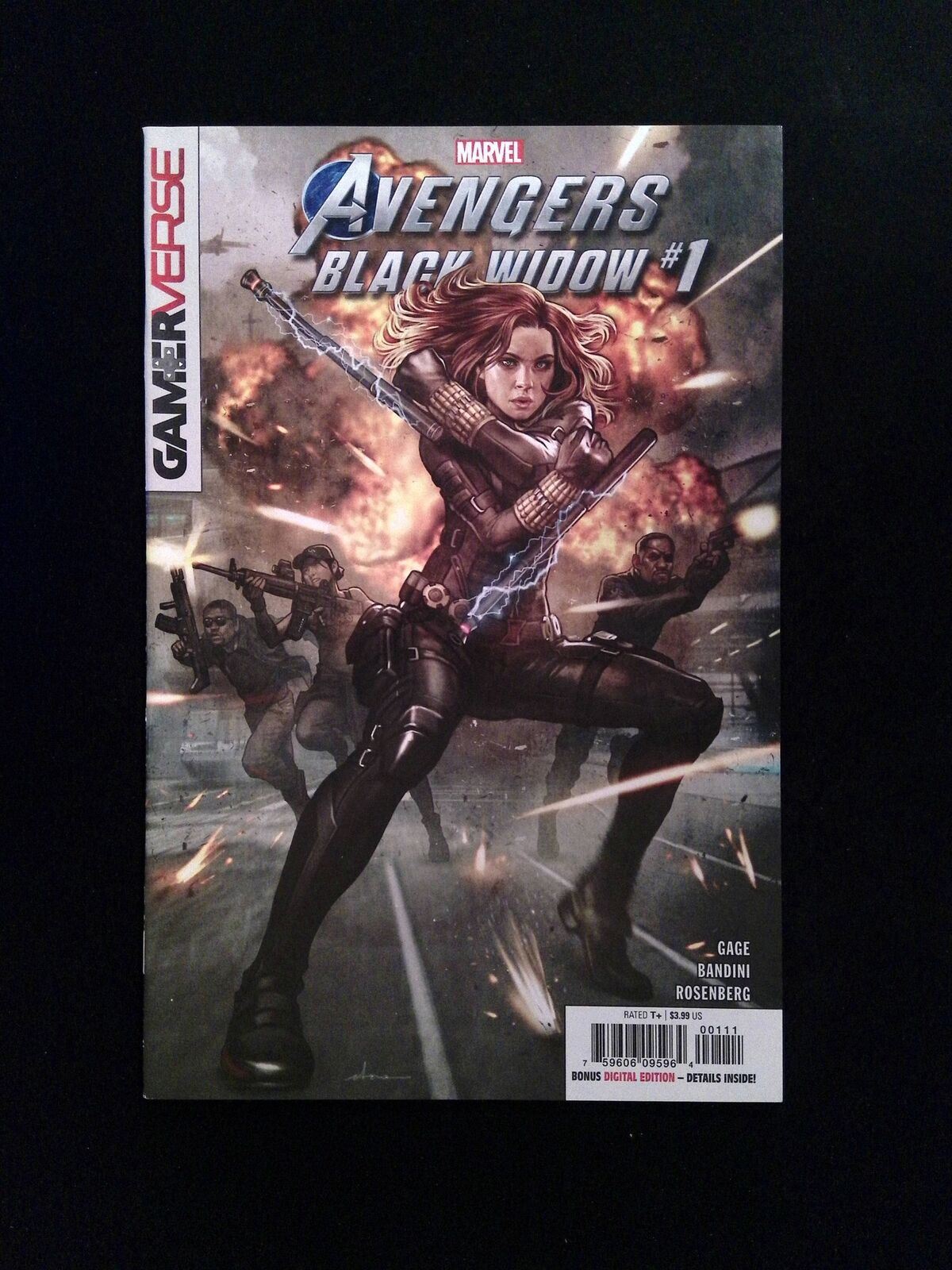 Marvel's Avengers Black Widow #1 MARVEL Comics 2020 VF/NM LAND VARIANT