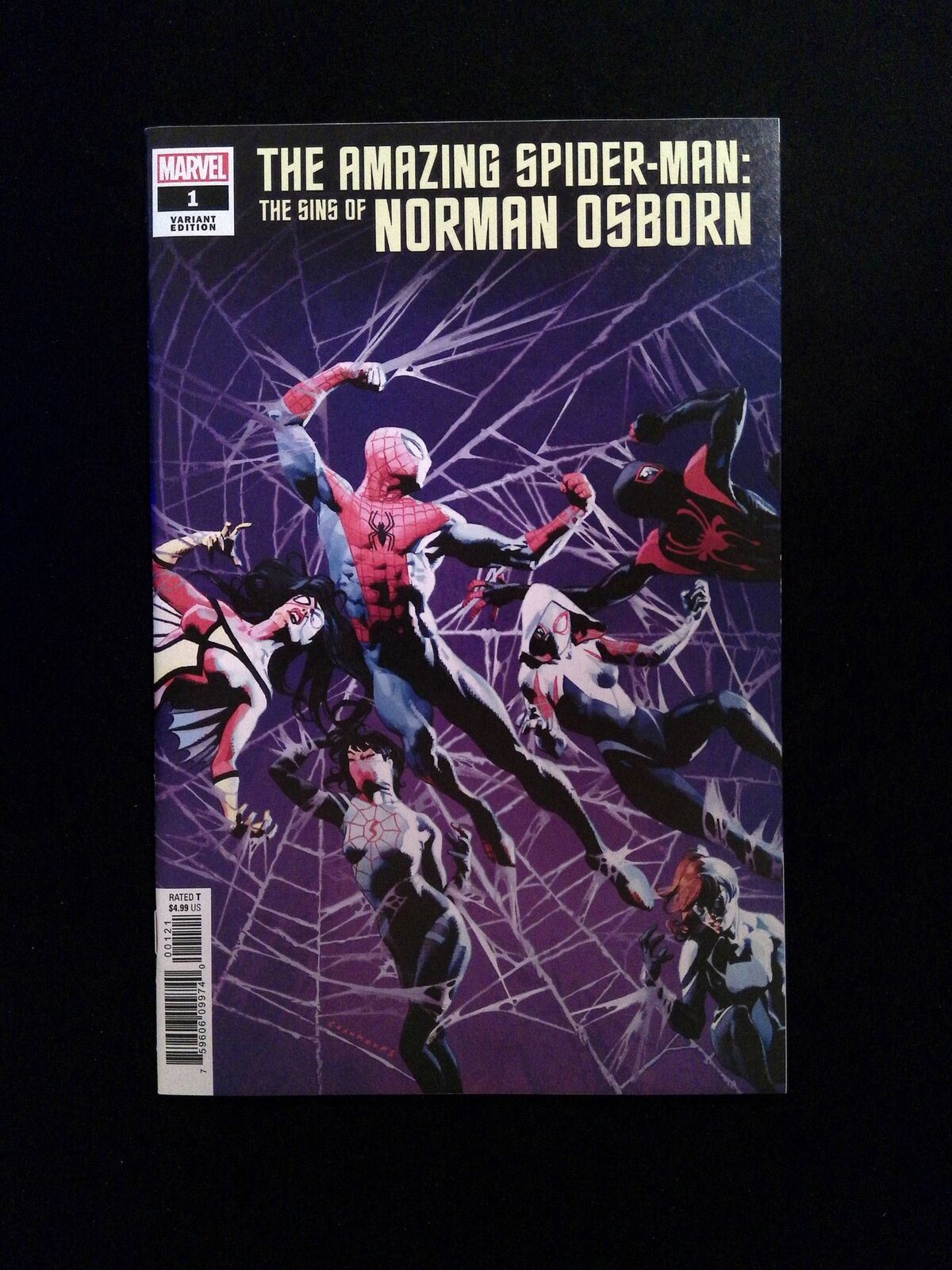 Amazing Spider-Man Sins of Norman Osborn #1B MARVEL 2020 NM CASANOVAS VARIANT