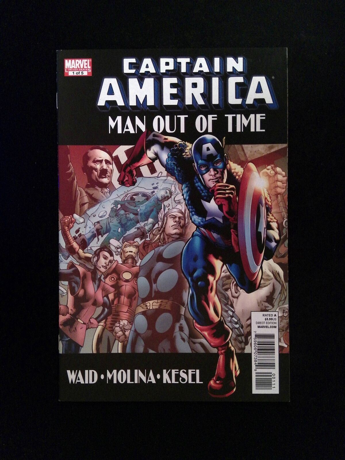 Captain America Man out of Time #1 MARVEL Comics 2010 VF+