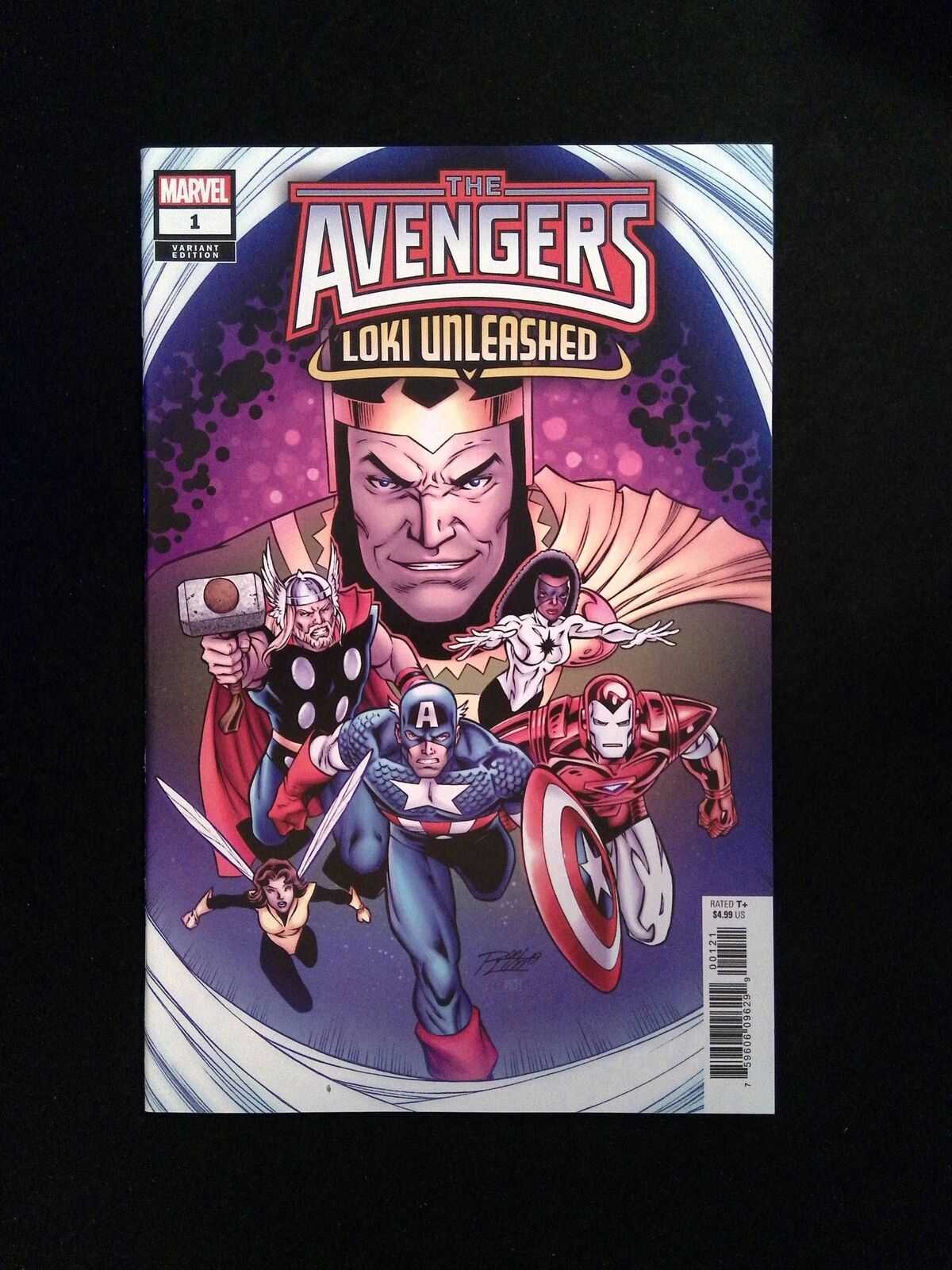 Avengers Loki Unleashed #1B MARVEL Comics 2019 NM LIM VARIANT