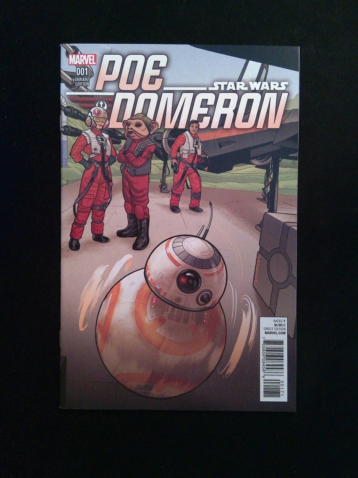 Star Wars Poe Dameron #1J MARVEL Comics 2016 NM QUINONES VARIANT